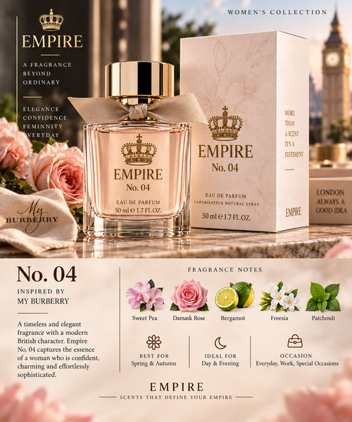 Empire No. 04 My Burberry inspired fragrance notes