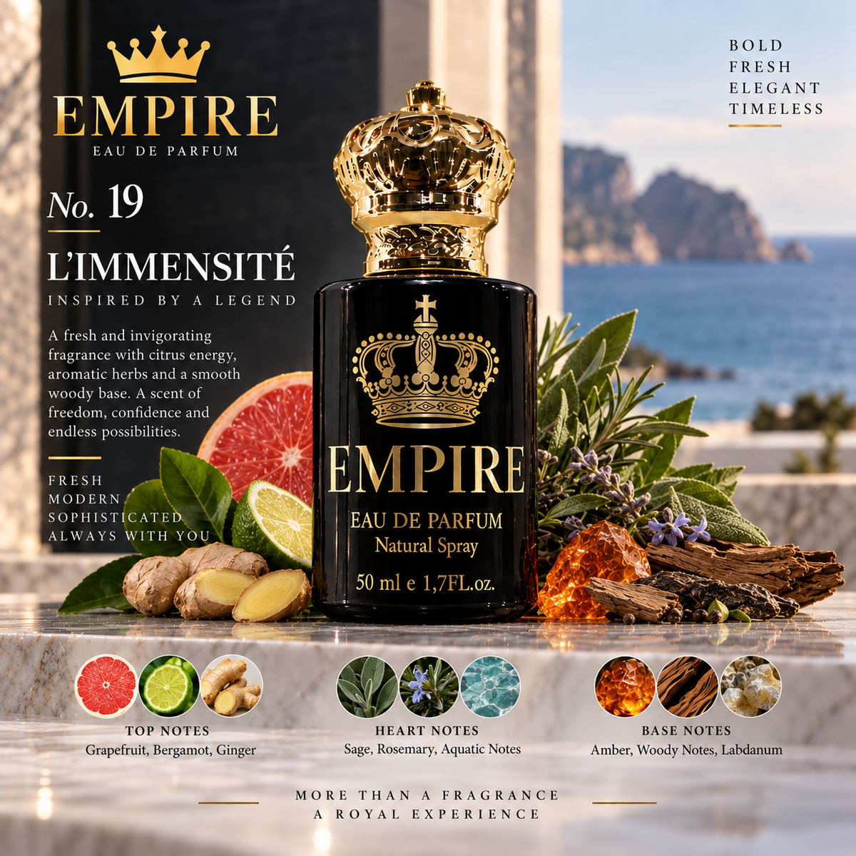 Empire No. 19 L'Immensite Inspired Fragrance