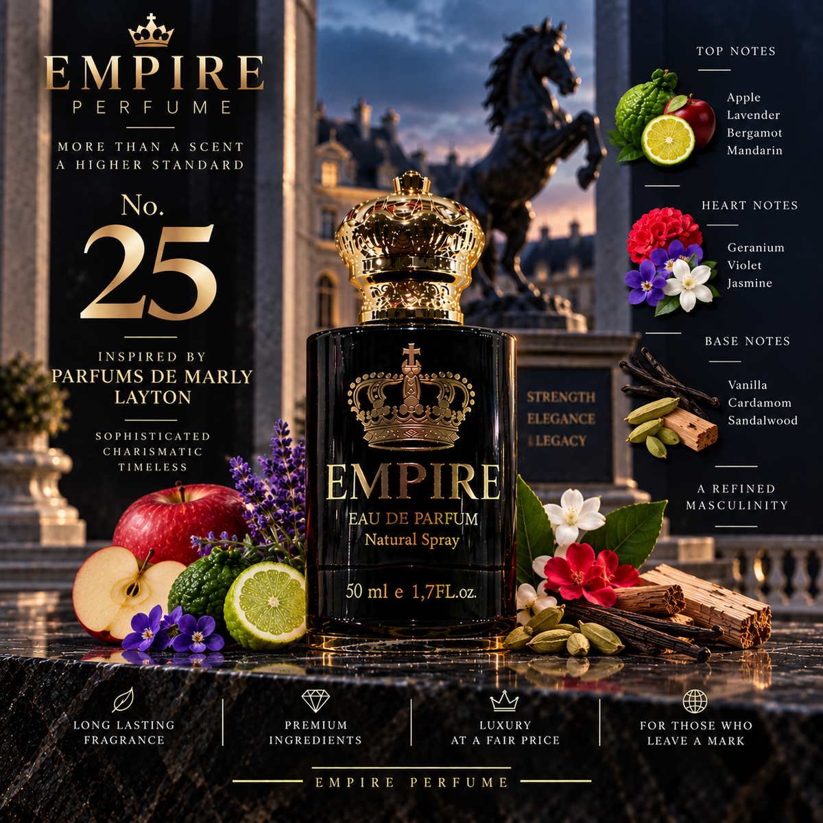 Empire No. 25 Layton inspired fragrance