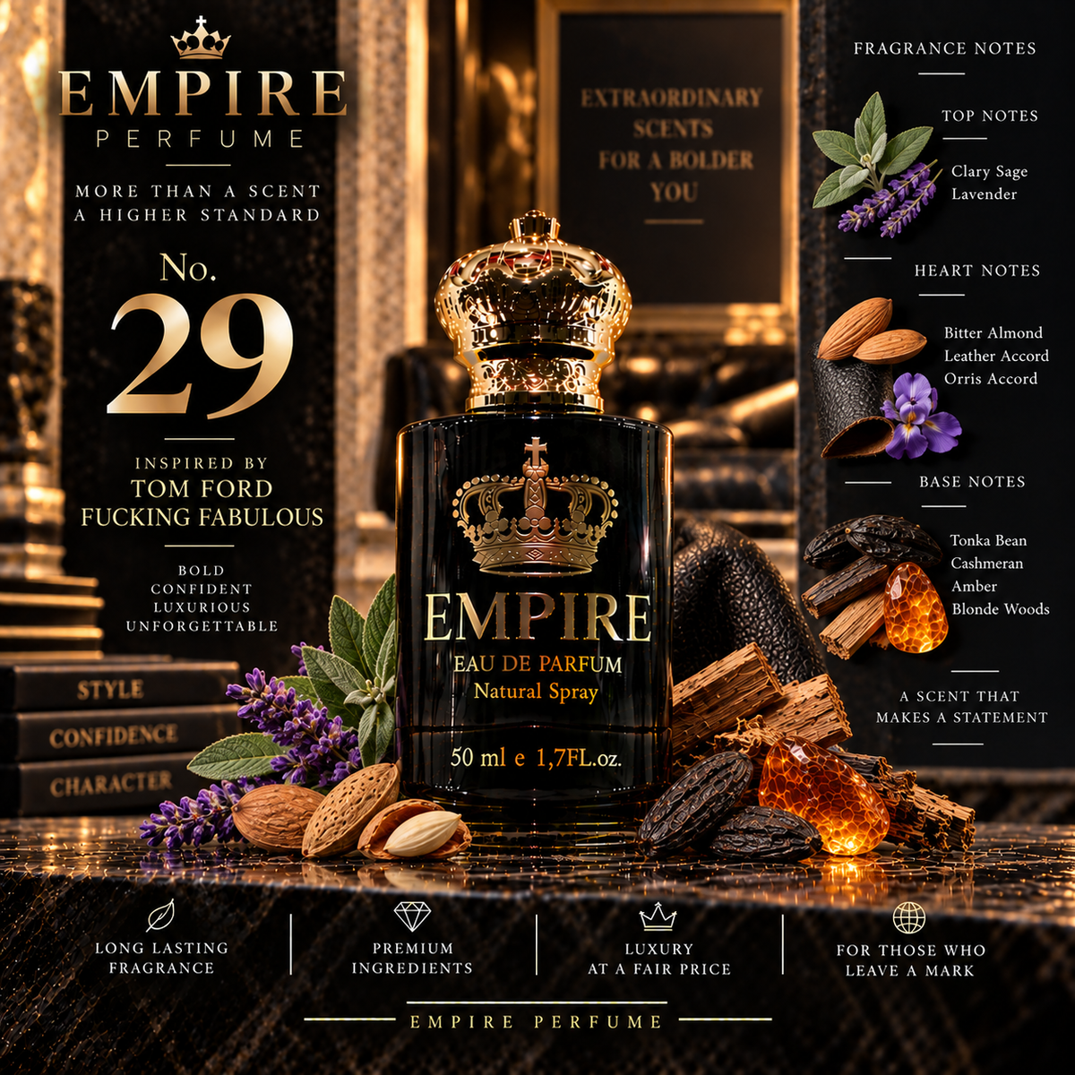 Empire No. 29 Fucking Fabulous inspired fragrance